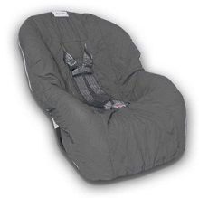 Nomie baby Toddler Car Seat Cover, Charcoal Color